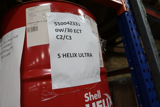 205 liter motorolie SHELL 5W-50