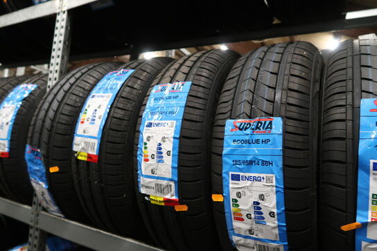 4 stk. dæk SUPERIA 185/65R14 86H