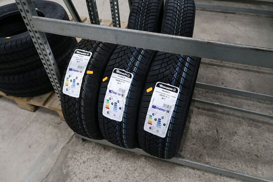 3 stk. dæk BARUM 185/65R 15 88T