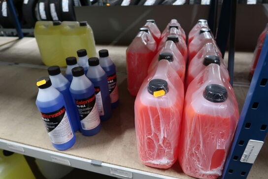 Indhold i 1 fag lagerreol 