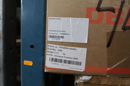 Indhold i 2 fag lagerreoler