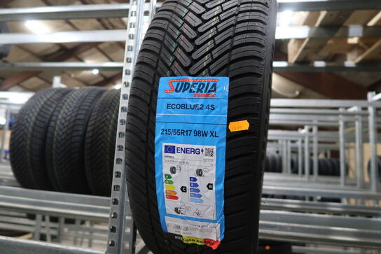 Dæk SUPERIA 215/55R17 98W XL