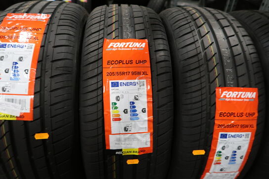 4 stk. dæk FORTUNA 205/55R17 95W XL