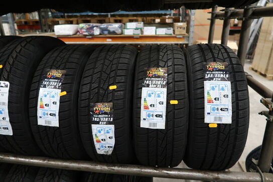4 stk. dæk TYFOON 185/55R15 82H