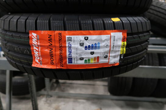 2 stk. dæk FORTUNA 205/65R16C 107/105R