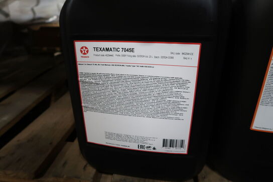 20 liter gearolie TEXACO Texamatic 7045E