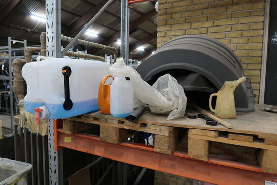 Pallereol med indhold