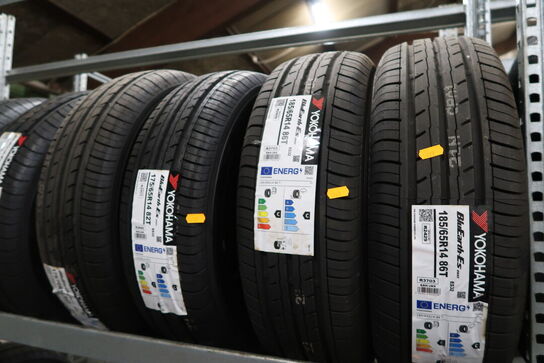 4 stk. dæk YOKOHAMA 185/65R14 86T