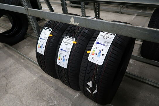 3 stk. dæk BARUM 215/60R16XL 99V
