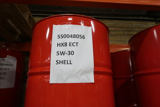 205 liter motorolie SHELL 5W-50