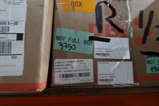 Indhold i 2 fag lagerreoler