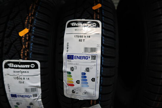 3 stk. dæk BARUM 175/70 R14 82T3