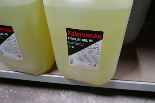 Indhold i 1 fag lagerreol 