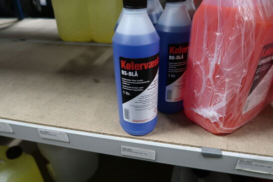 Indhold i 1 fag lagerreol 