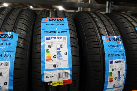 4 stk. dæk SUPERIA 175/65R14 82T
