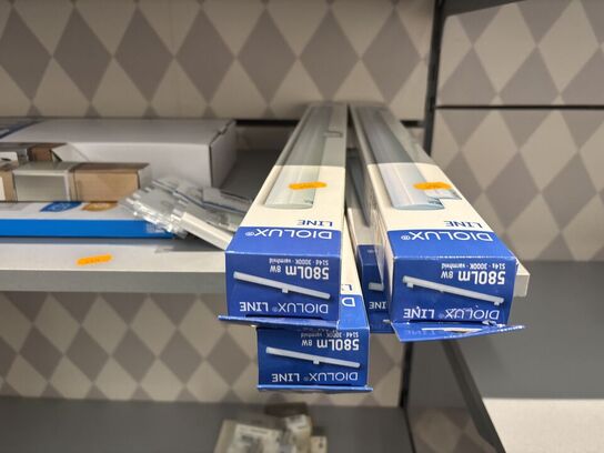 Div. Lysarmaturer DIOLUX Line m.fl.