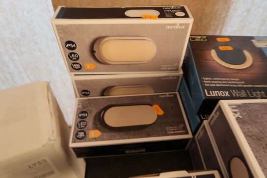 3 stk. væglamper NORDLUX Cuba Energy