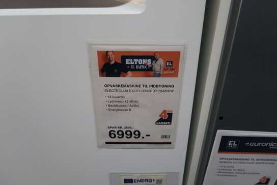 Opvaskemaskine til indbygning ELECTROLUX EXCELLENCE XE7420BW