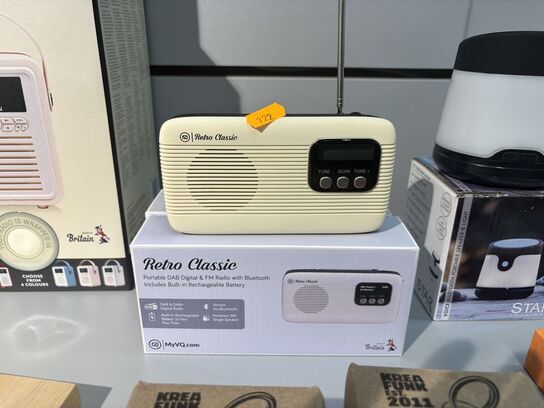 2 stk. DAB radio RETRO CLASSIC