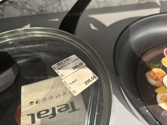 2 stk. stegepander TEFAL, PYREX