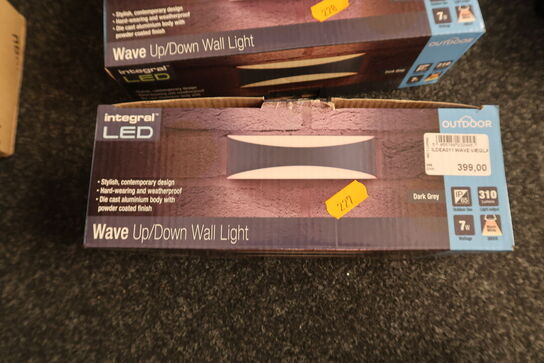 Væglampe OUTDOOR Wave Up/down