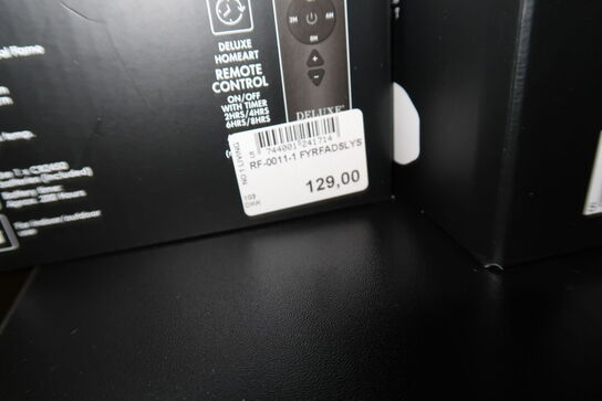 5 pakker lys DELUXE Homeart