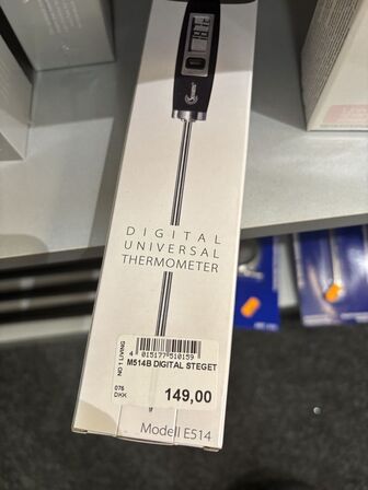 Universal termometer SUNARTIS E514