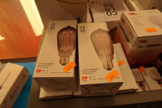 8 stk. pærer COLORS