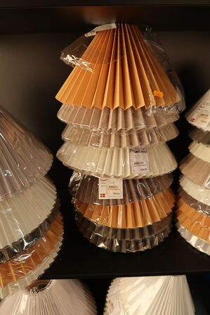 9 stk. lampeskærme ALPE DESIGN