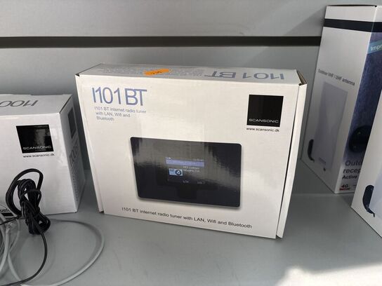Internet radio tuner SCANSONIC I101BT