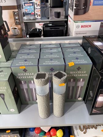 12 pakker solcelle havefakler COZZY