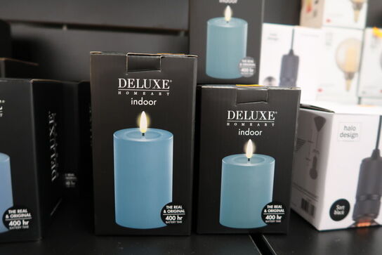 4 pakker bloklys DELUXE Homeart