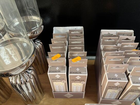 Kasse med stagelys LED COZZY