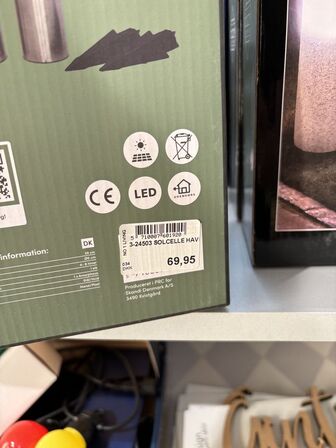 12 pakker solcelle havefakler COZZY