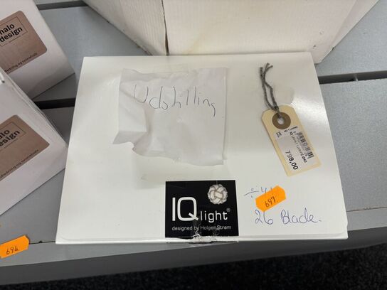 4 stk. fatninger HALO DESIGN m.fl.