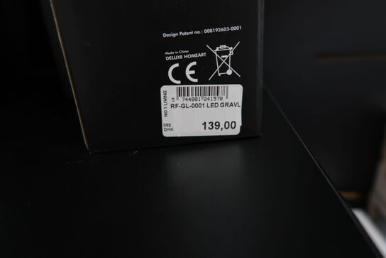 2 stk. bloklys DELUXE Homeart