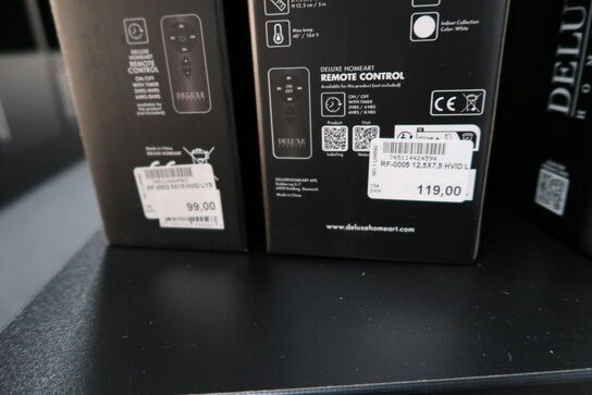 4 pakker bloklys DELUXE Homeart