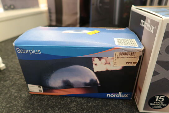 2 stk. væglamper NORDLUX Bowler m.fl.