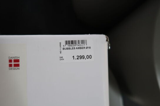 Pendel HALO DESIGN Bubbles Ø18 Amber