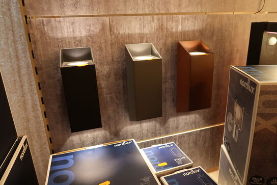 3 stk. væglamper NORDLUX