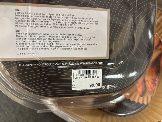 Airfryerpapir SABOR Ultimate