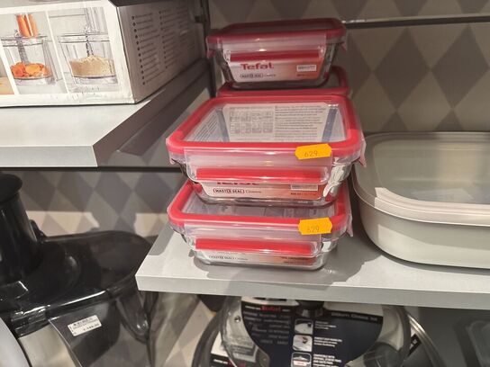 7 stk. ovnfastefade bl.a. TEFAL