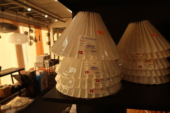 4 stk. lampeskærme ALPE DESIGN