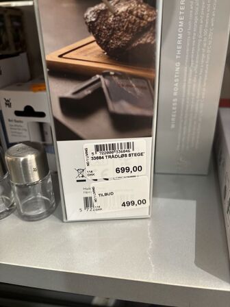 Trådløs stegetermometer NORDIC SENSE