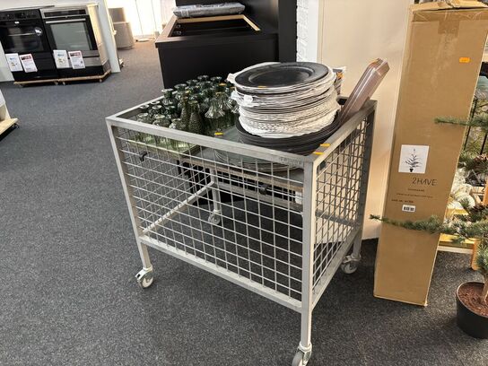 Opbevaringsvogn uden indhold