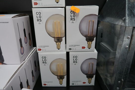 5 stk. pærer COLORS