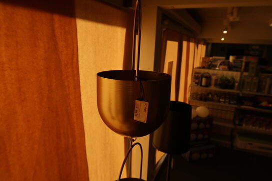 2 stk. krukker til hængeplanter