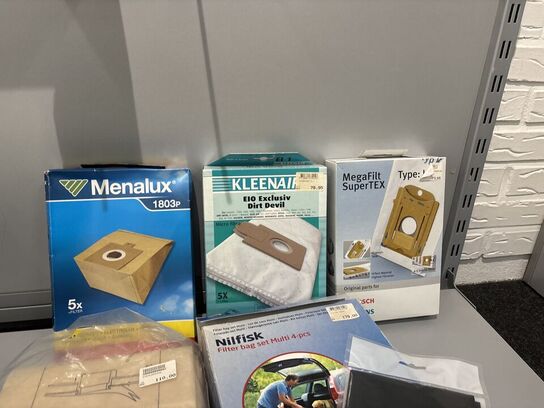 Div. Støvsugerposer samt accesory kit BOSCH