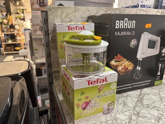 3 stk. minichopper TEFAL K1330404