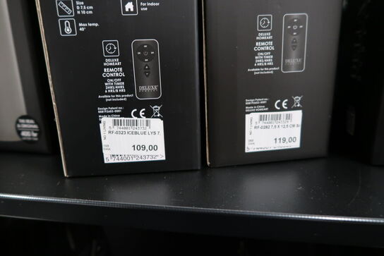 4 pakker bloklys DELUXE Homeart